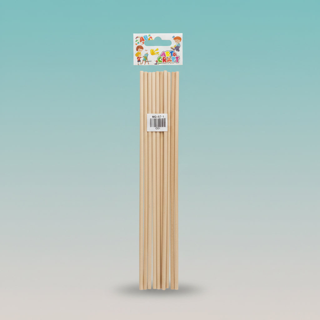 Wooden Chop Sticks (Set of 12) by Gift Hub Mart