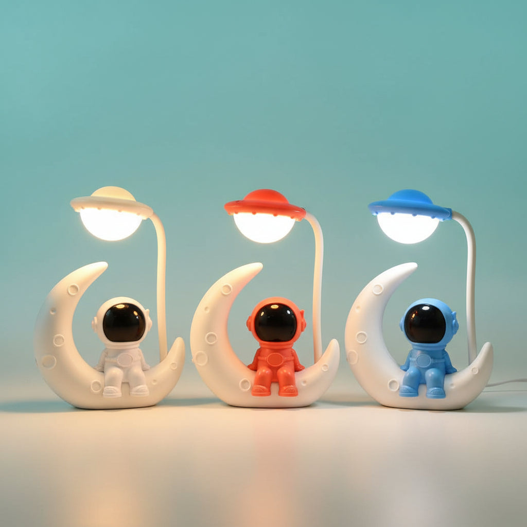 3in1 Fancy Astronaut Table Lamp by Gifthubmart
