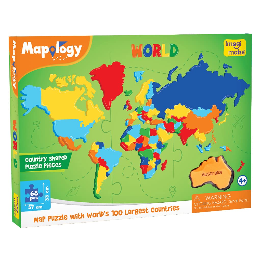 Imagimake Mapology World 4+