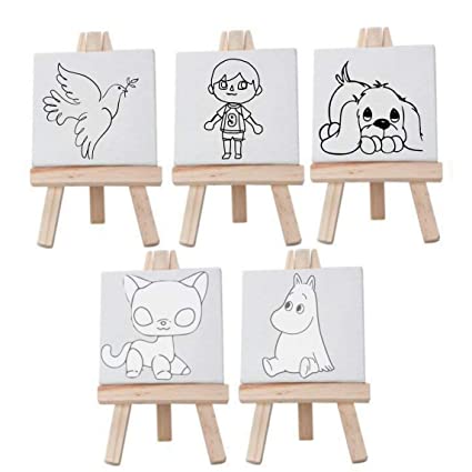 Pre Printed Canvas Easel