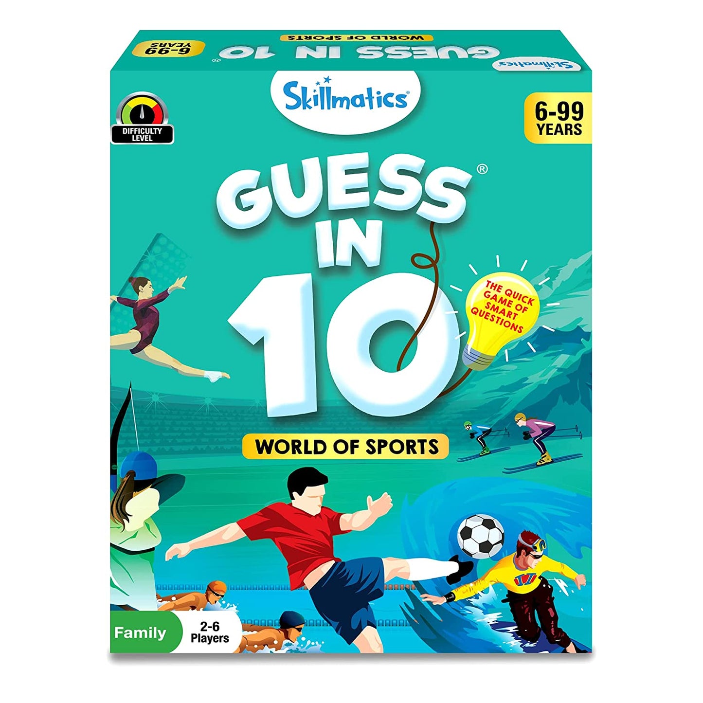 Skillmatics Guess in 10 World of Sports 6+