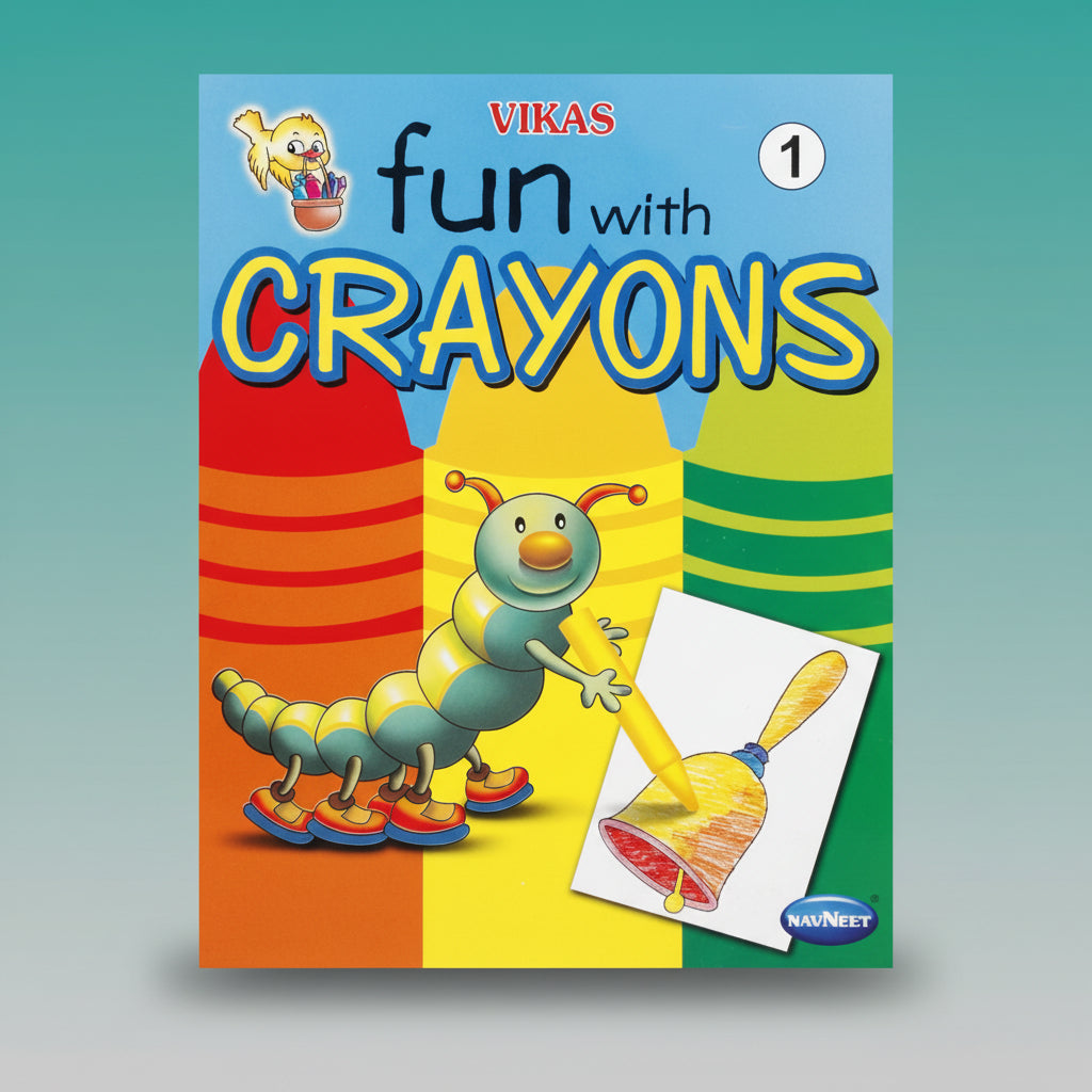Navneet Fun with Crayons 1 by Gifthubmart
