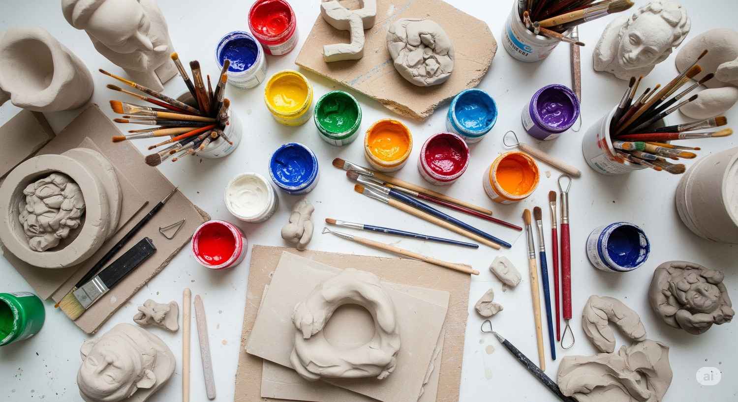 Clay & Sculpture Painting - Gift Hub Mart