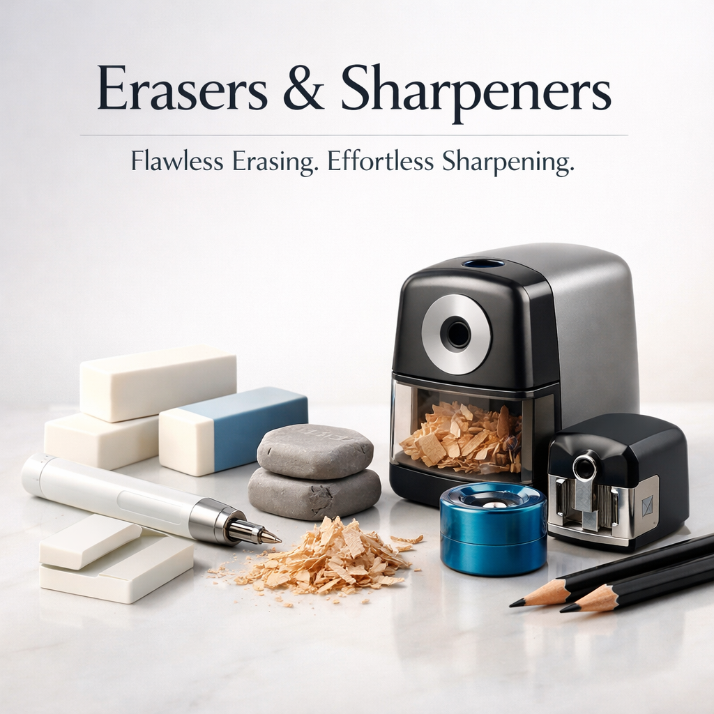 Erasers & Sharpeners