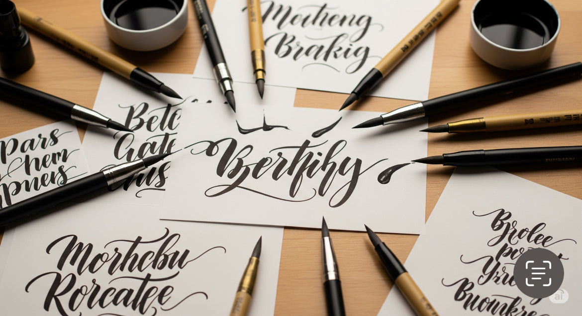 Brush Pens & Calligraphy