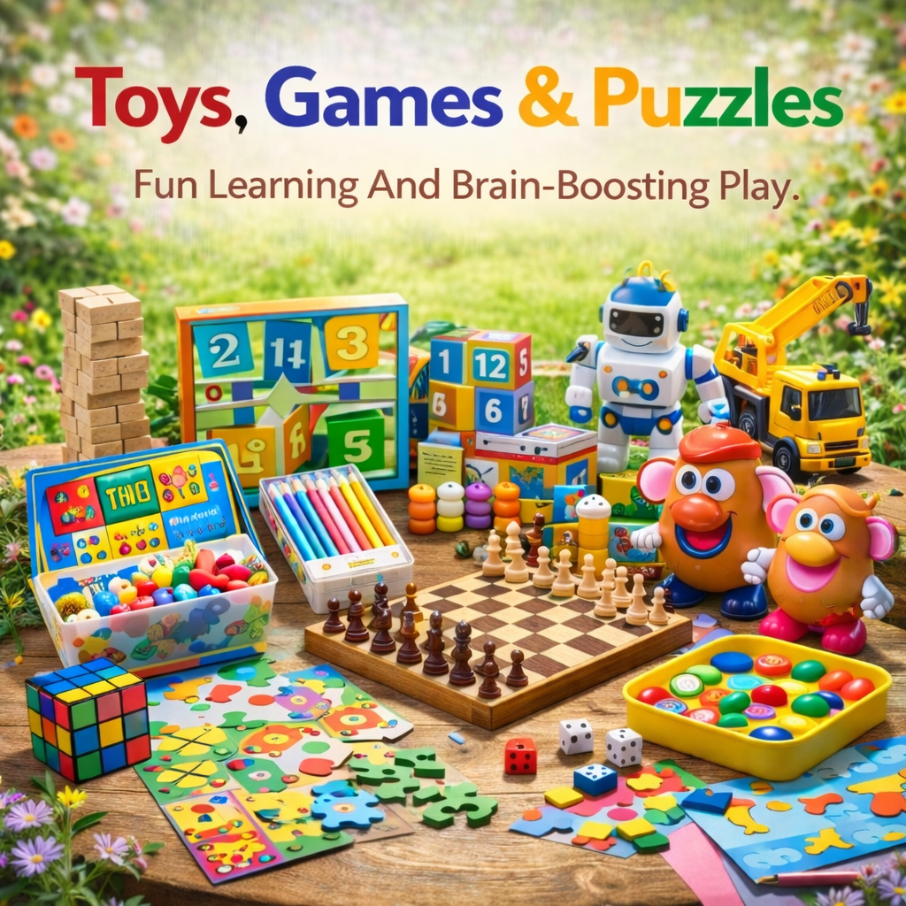 🧩 Toys, Games & Puzzles