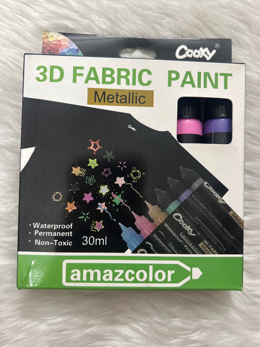 3D Fabric Paint Marker