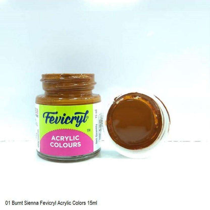 Fevicryl Acrylic Colour Burnt Sienna 01