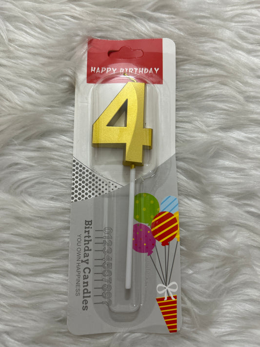 Golden Candle Number 4