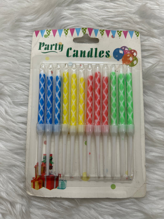 Rainbow Candle (Set of 12)
