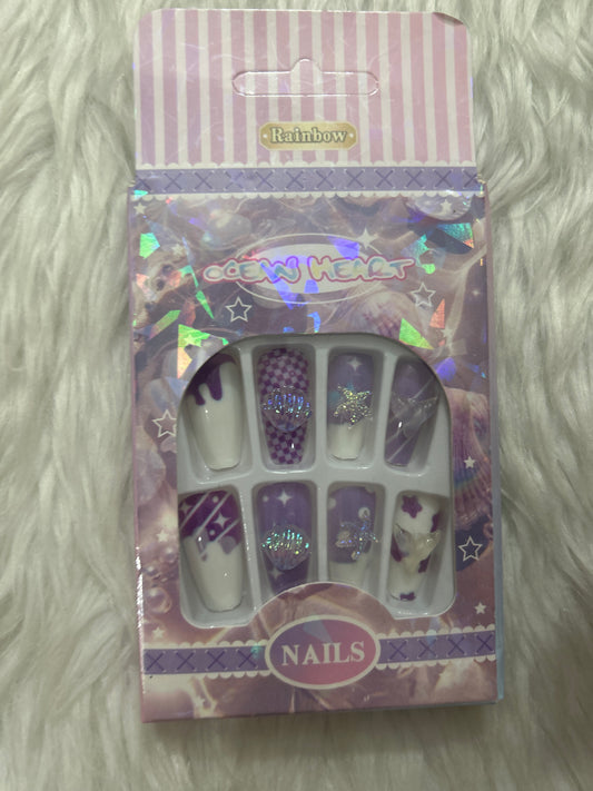 Nail Art Rainbow