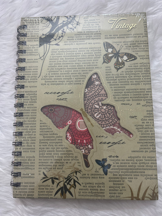 Nightingale Rustic Vintage Notebook