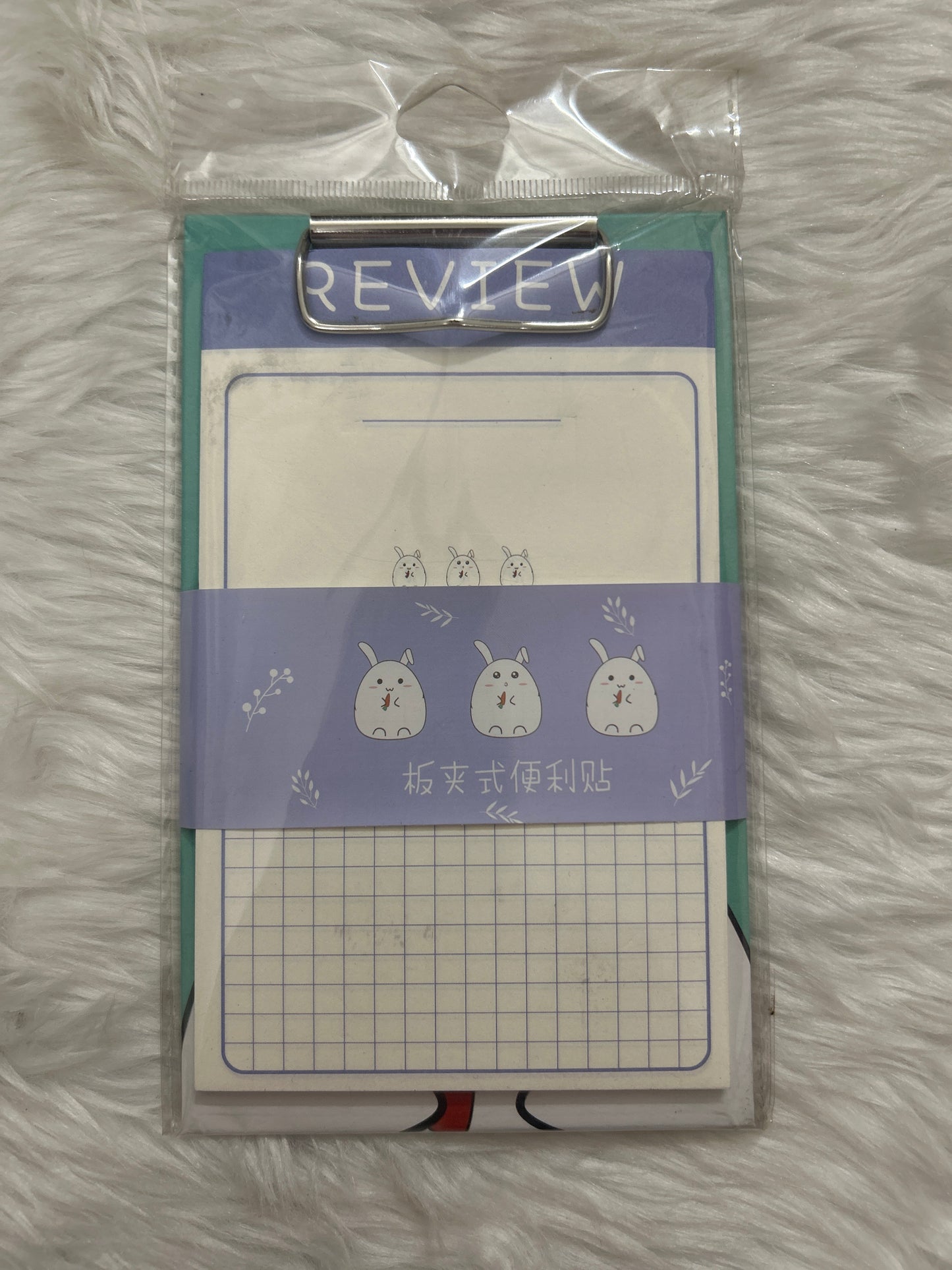 Weekly Planner Clip Board with Notepad