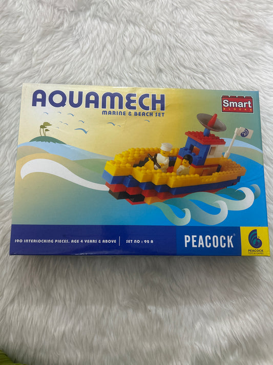 Peacock Aquamech Marine & Beach Lego Set 3+