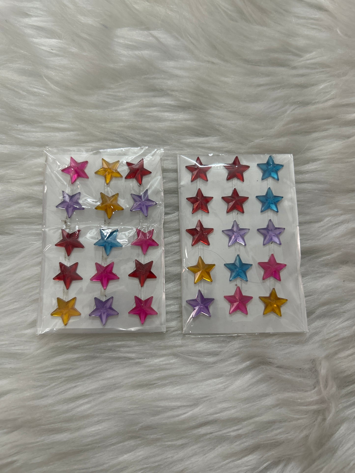 Self Adhesive Stars- Multicolour