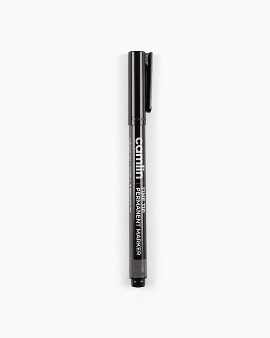 Camlin Fine Tip Permanent Marker Black