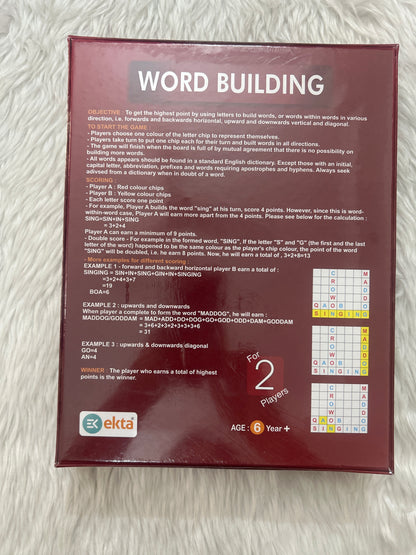 Ekta Word Building Game (6+)