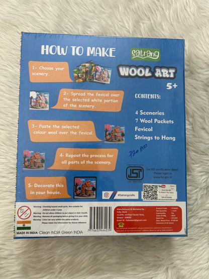 Satrang 3D Wool Art 5+