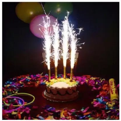 15 cm Sparkle Candle by Gifthubmart