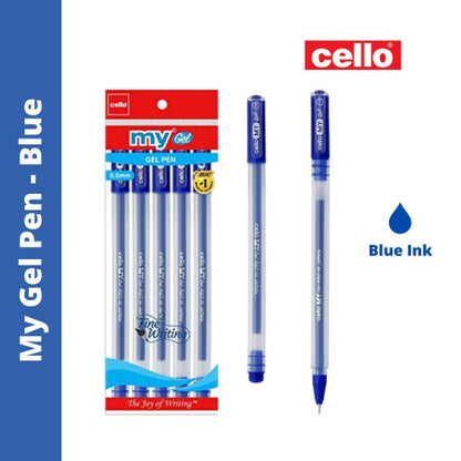 Cello My Gel Pen Blue 0.6mm