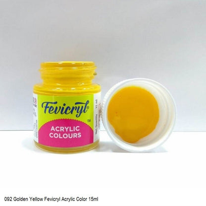 Fevicryl Acrylic Colour Golden Yellow 09