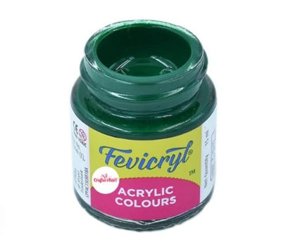 Fevicryl Acrylic Colours 15 ml (Dark Green 06)