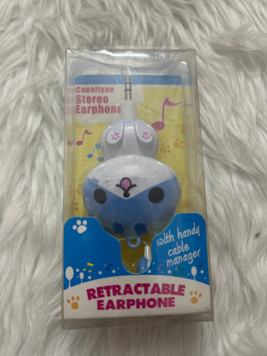 Retractable  Stereo Earphone
