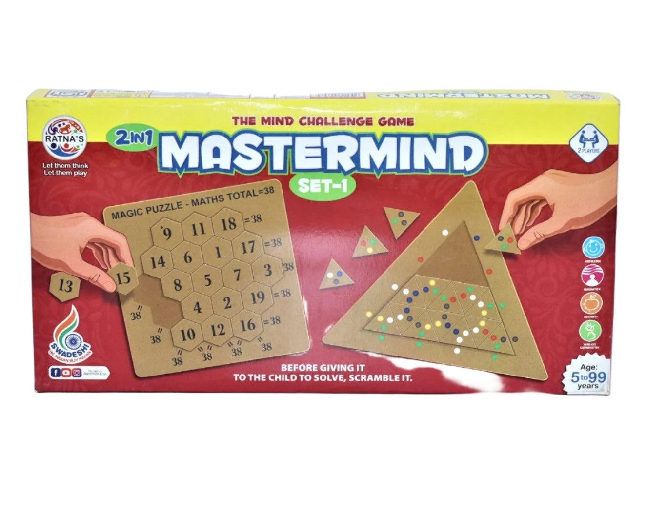 Ratna Master Mind 2 in 1- Set 1