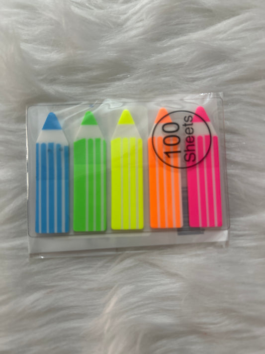 Sticky Note Arrow Pencil JSNA04