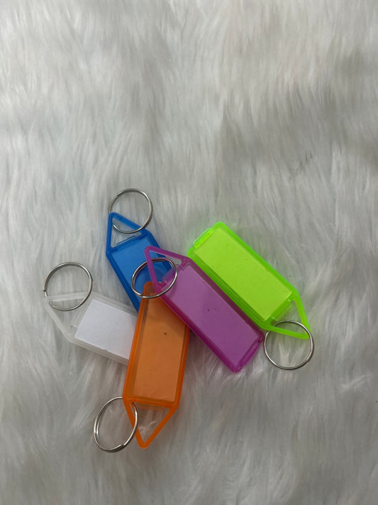 Key Ring With Name Tag (Basic for DSC Tokens)
