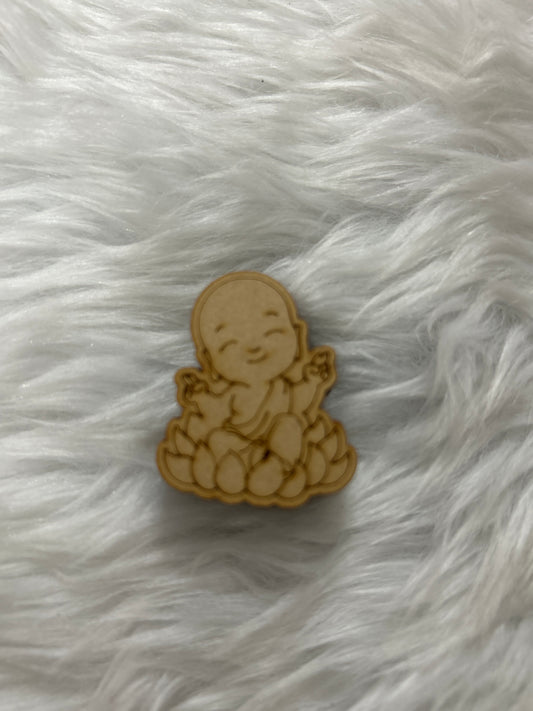 Premarked Mini MDF Painting - Finger Sign Buddha