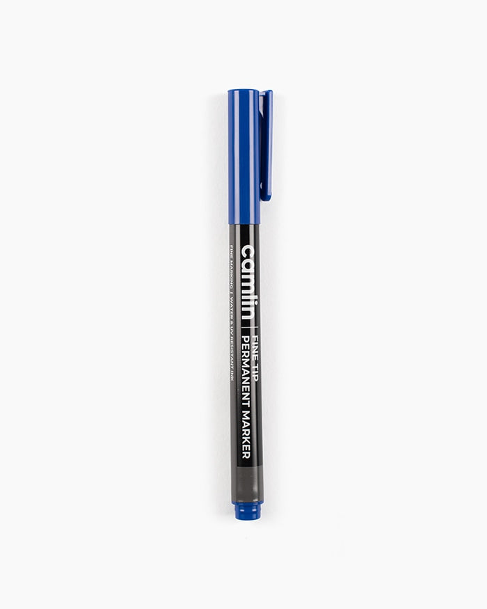 Camlin Fine Tip Permanent Marker Blue