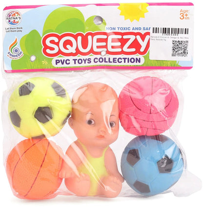 Ratna Squeezy Pvc Toy Collection 3+