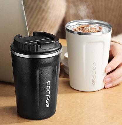 Leakproof Stainless Steel Insulated Coffee Sipper Temperature Bottle 510ml