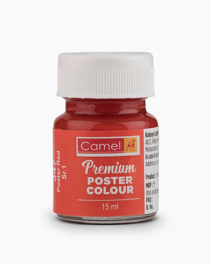 Camel Premium Poster Colours 15 ml- Red 347