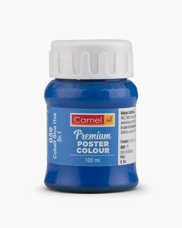 Camel Premium Poster Colours 15 ml- Cobalt Blue 056