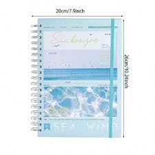 Spiral Notebook Sea Theme