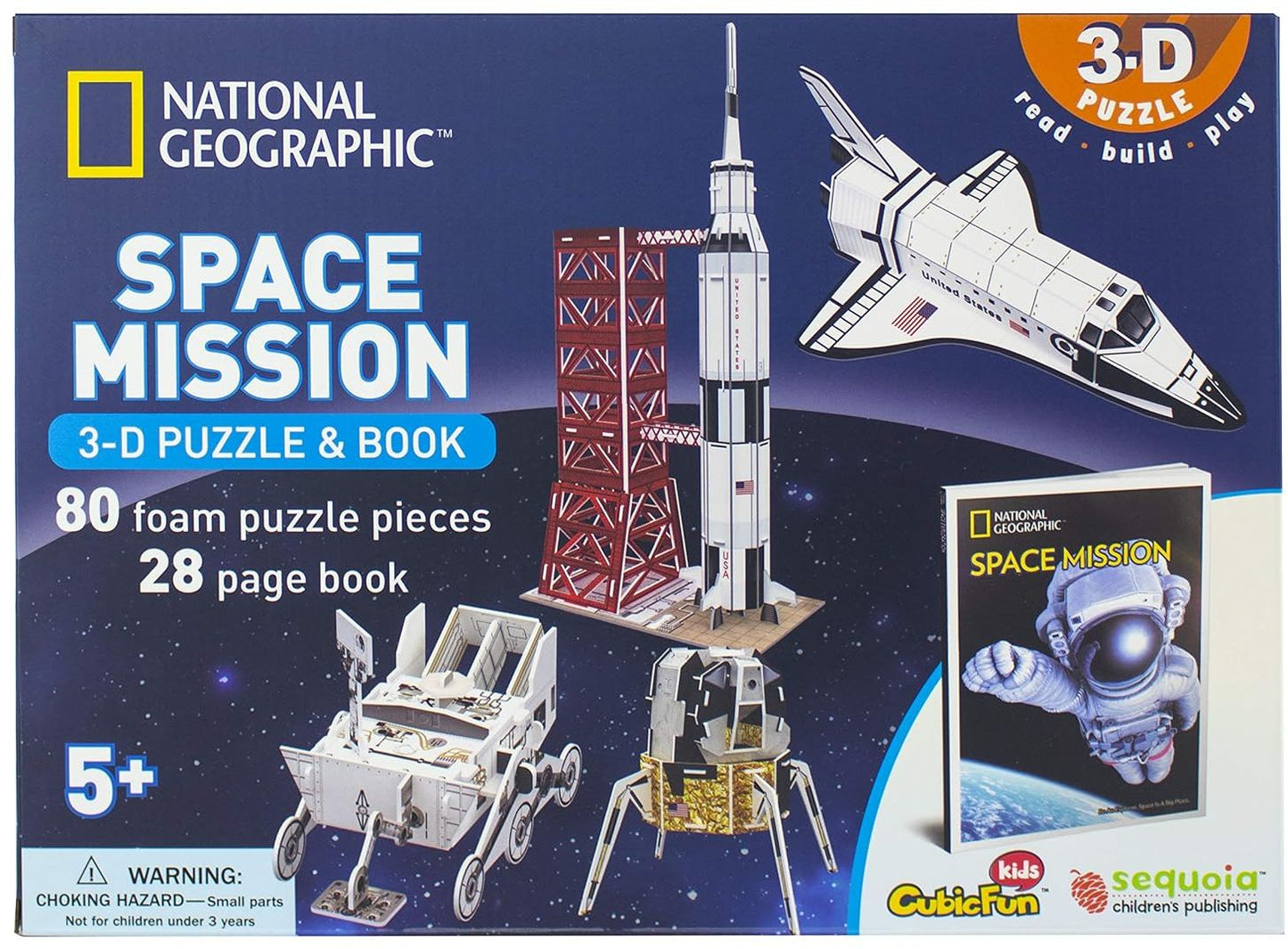 Frank National Geographic Space Mission 3D Puzzle