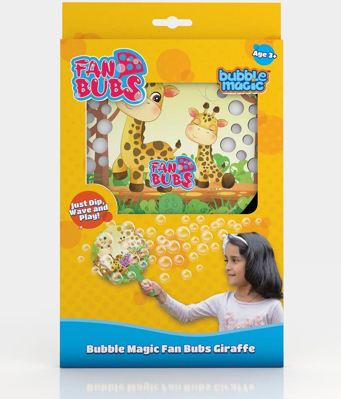 Bubble Magic Fan Bups Giraffe