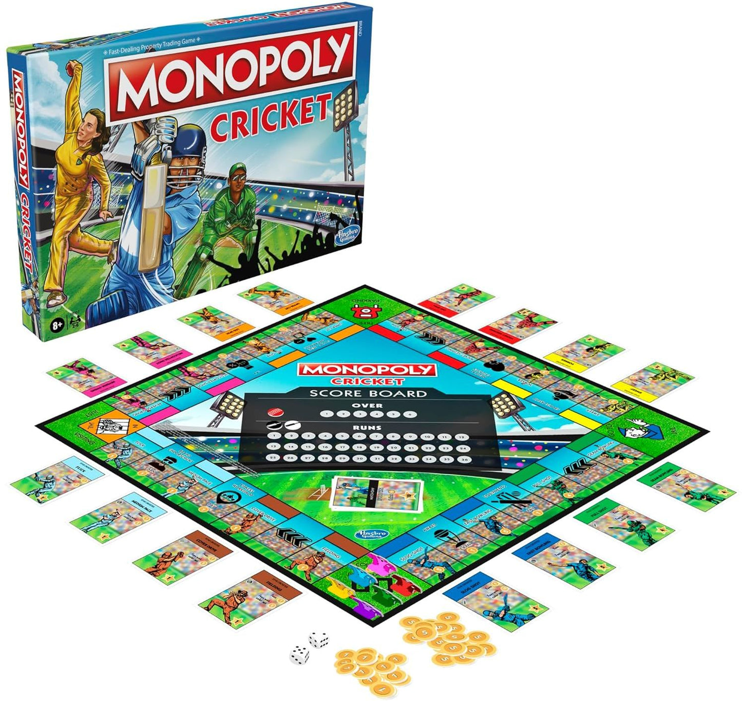 Monopoly Cricket Hasbro Gaming