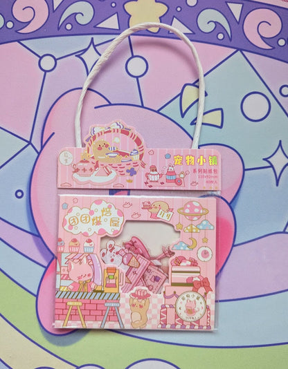 Kawaii Sticker Bag Set of 3