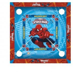 Carrom Board 4in1 Board 26”x26” Spider Man Theme