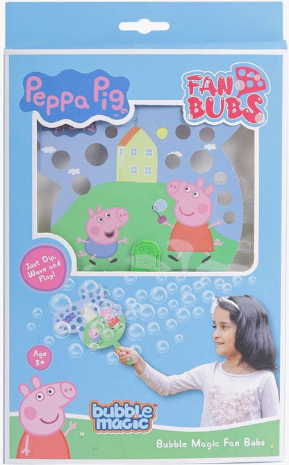 Bubble Magic Fan Bups Peppa Pig