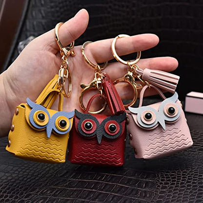 Fancy Mini Owl Coin Pouch