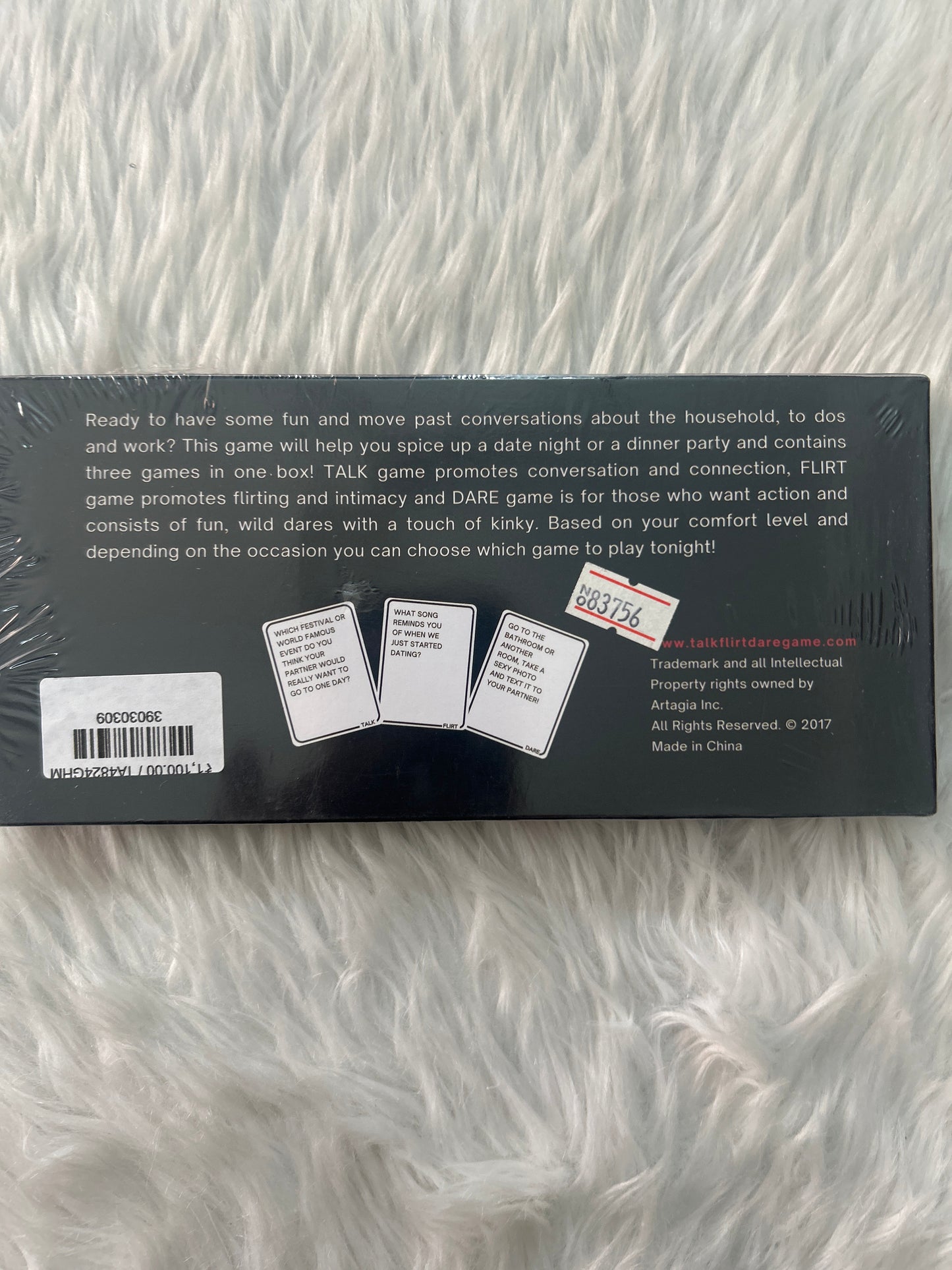 Talk, Flirt, Dare Game (17+)