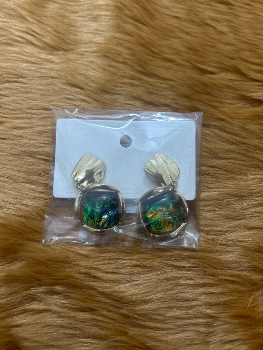 Emerald Gemstone Earrings
