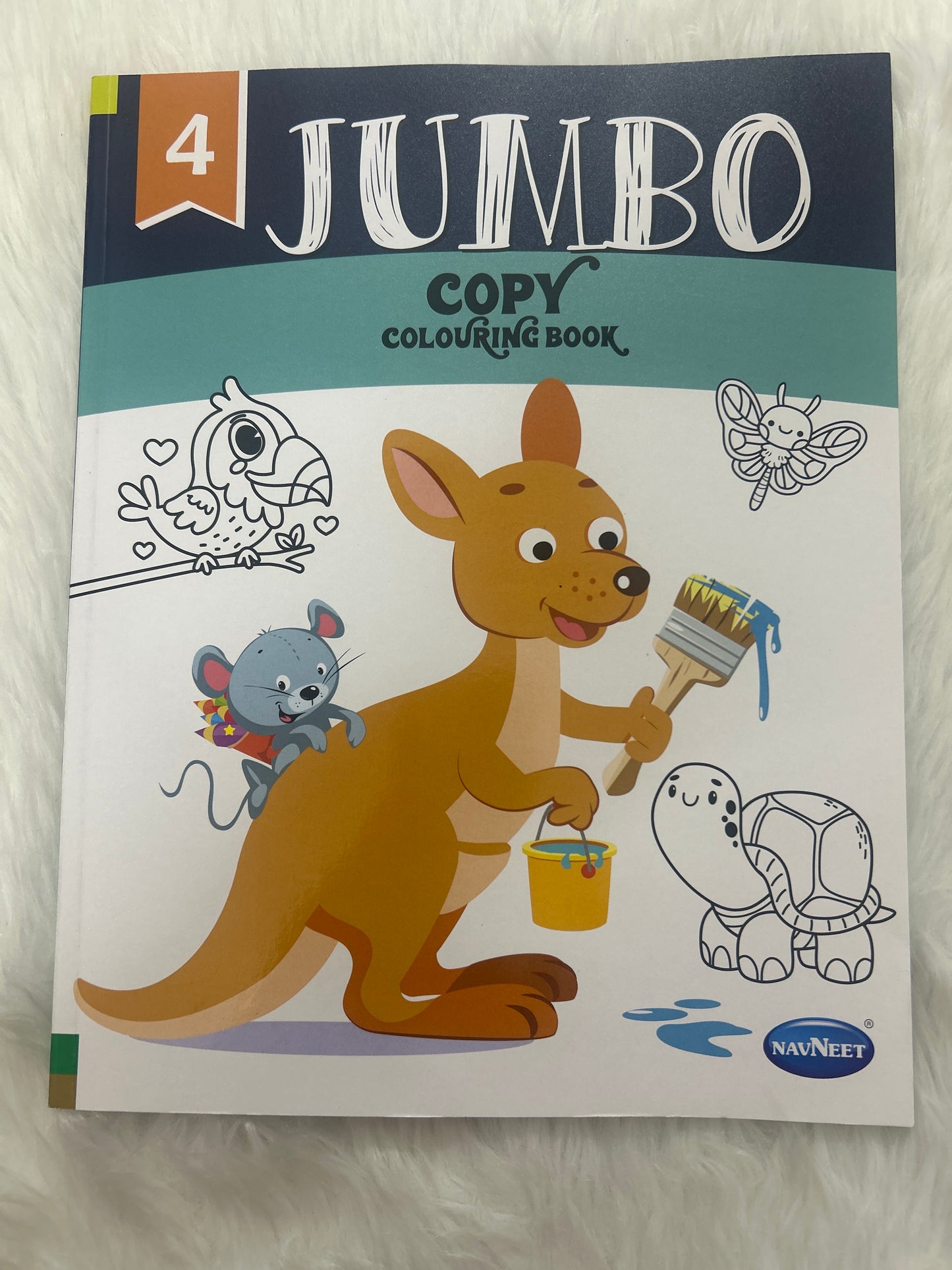 Navneet Jumbo Copy Colouring Book 4