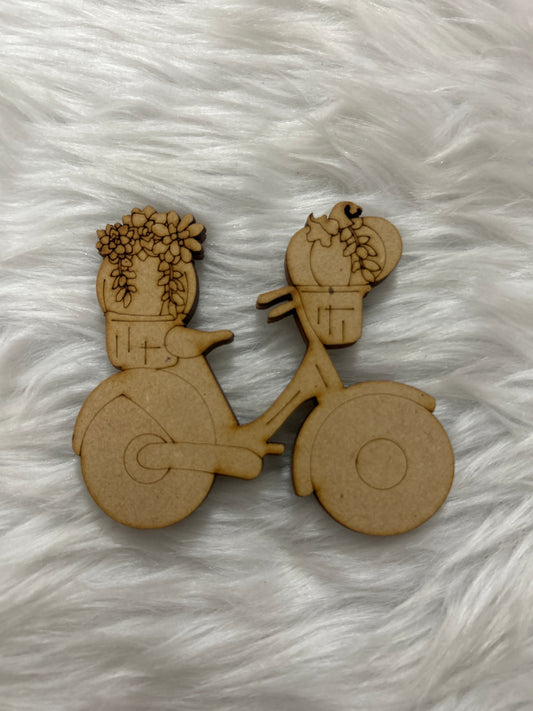 Premarked MDF Painting - Bicycle