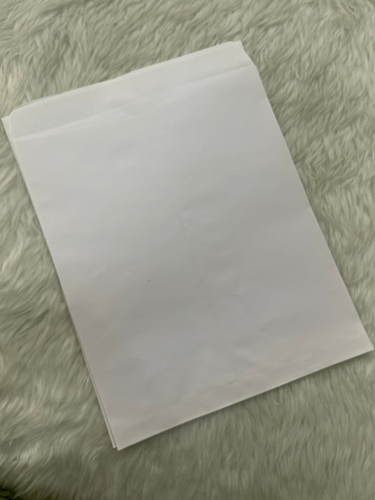 White Envelope A4 12" x 10"
