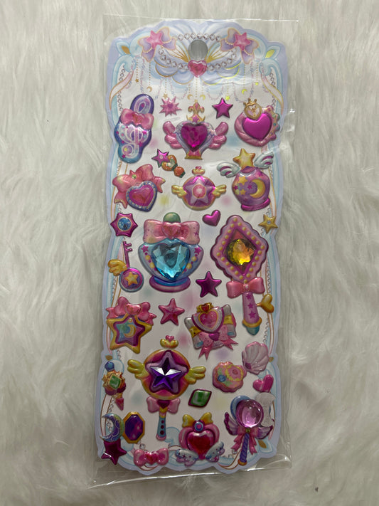 Fancy Sticker Jewelry Tiara BC0671